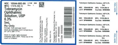 Label 5ml (Label Tobramycin Solution 03  Bpi(10544 883 99) Acorn(17478 290 10) Rev1)
